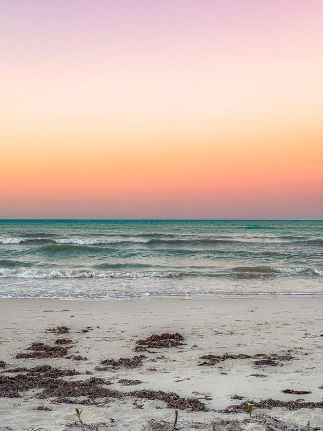 EL Cuyo at sunrise