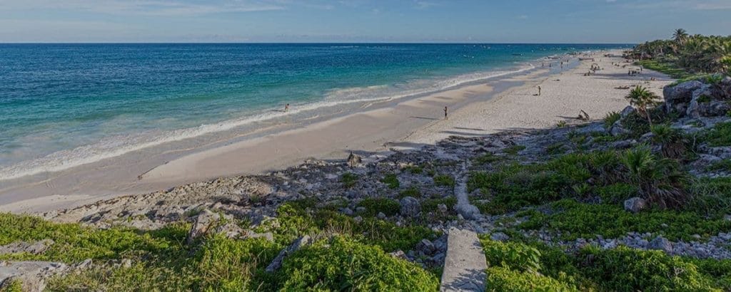 Let's travel to Mexico - Tulum Beach