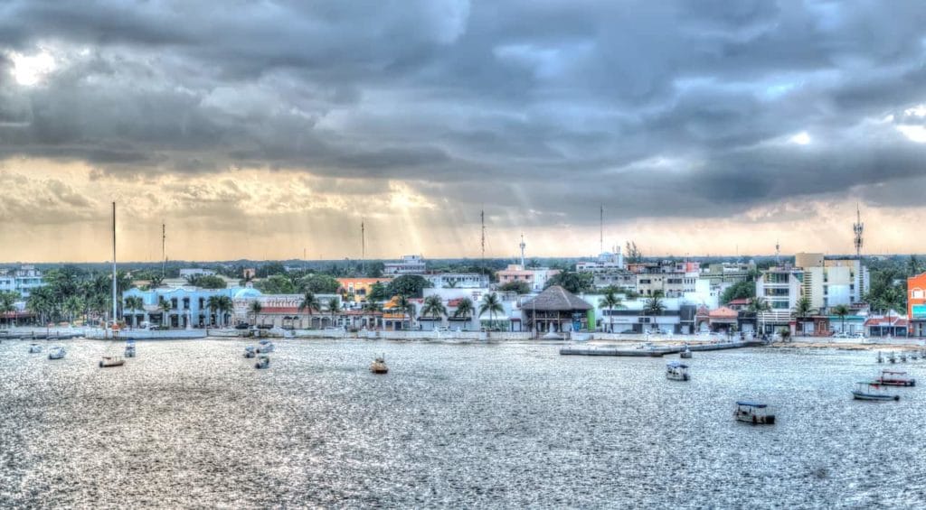 cozumel, coast, storm