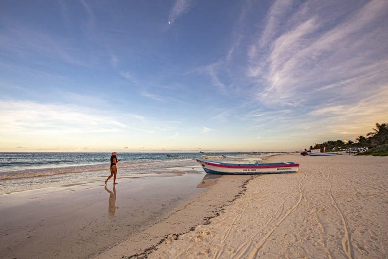 TULUM BEACH - how to get from Cancun to Tulum