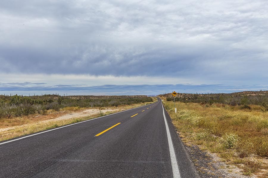 on the road baja california sur