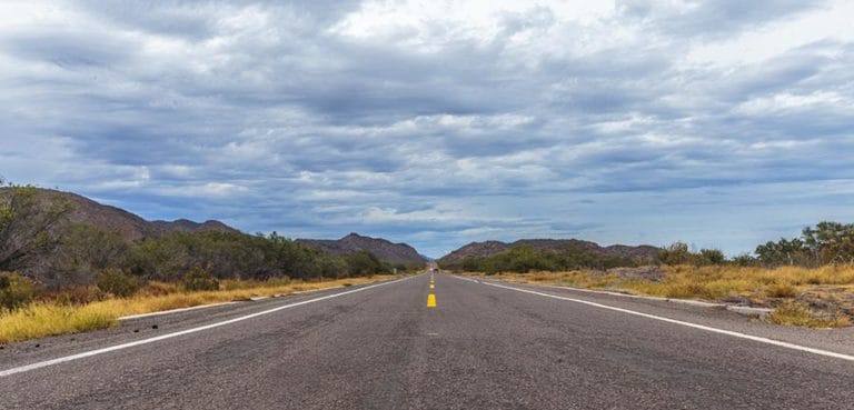 road in baja california