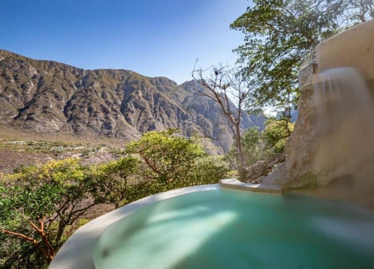 PRIVATE POOL OVERLOOKING THE CANYON