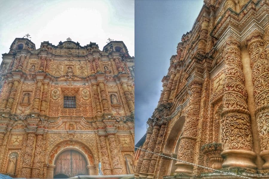 Church facade baroque style