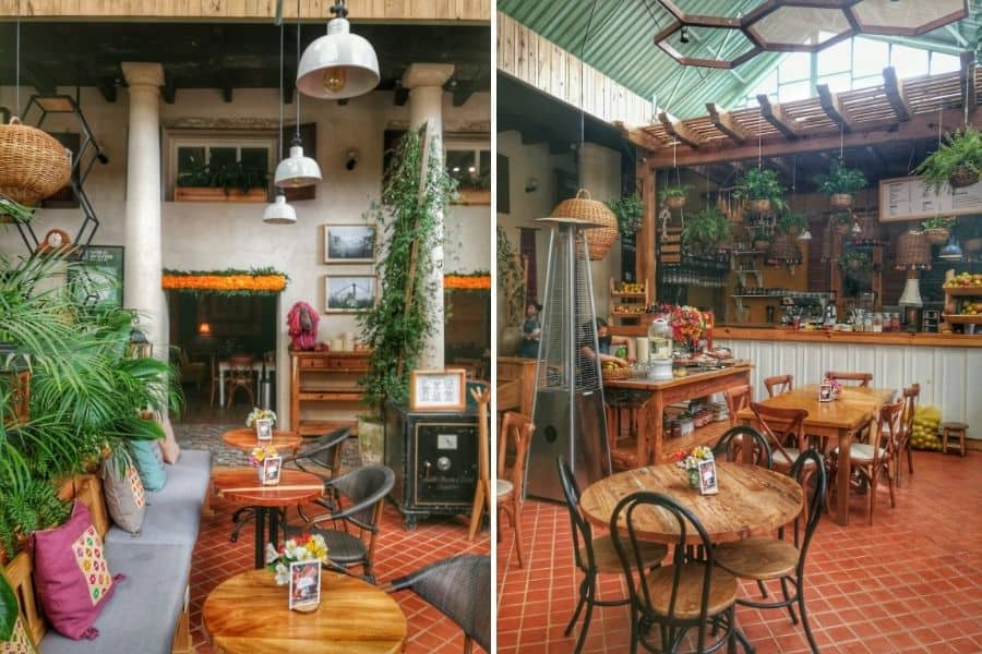 Coffee shop interior