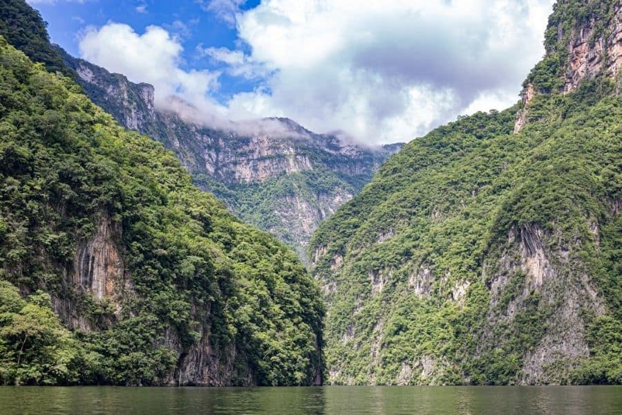 Sumidero river overview