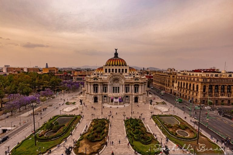 Bellas Artes museum front view - things to do in Mexico city