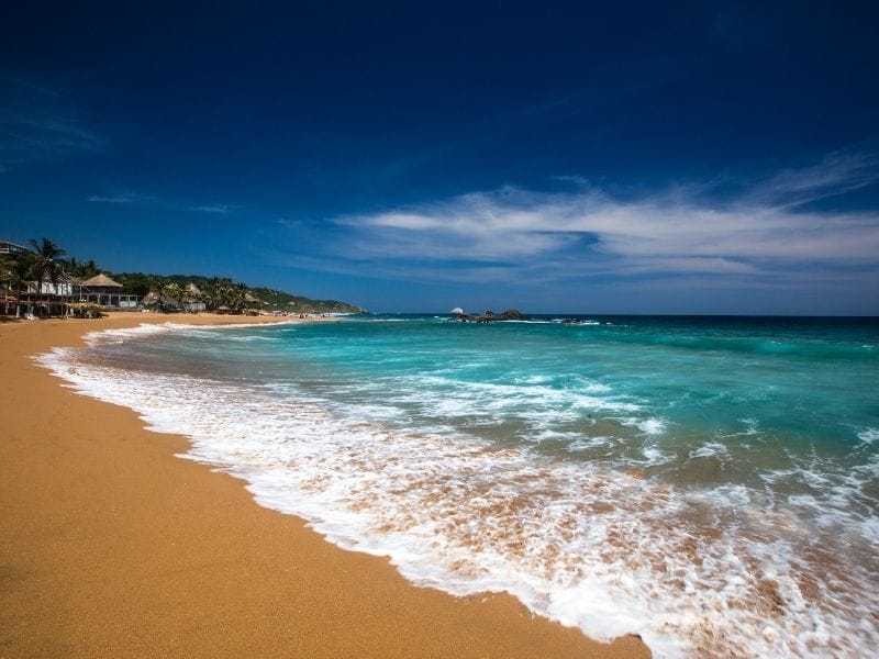 San Agustinilllo beach deserted beach with torquise water