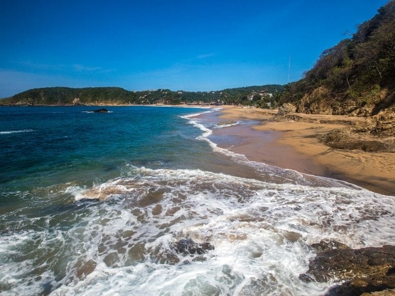 Zipolite beach 