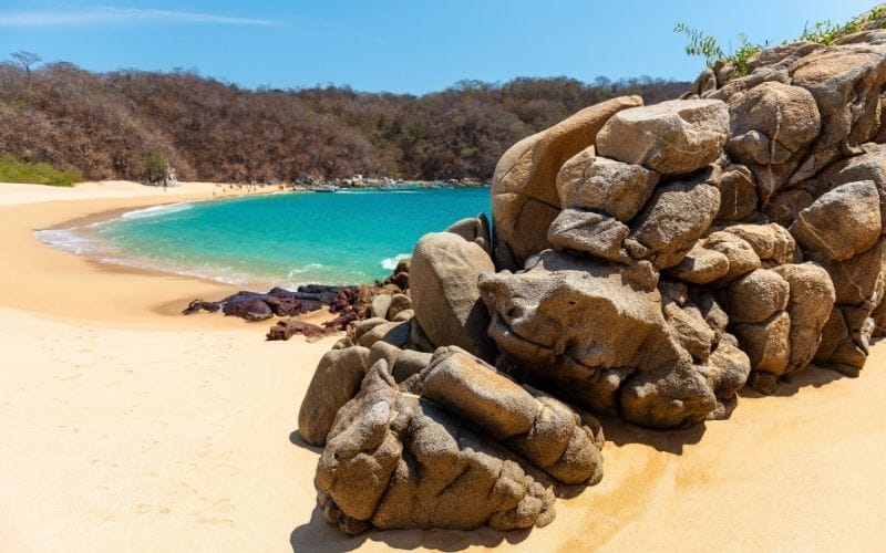 beach in Huatulco