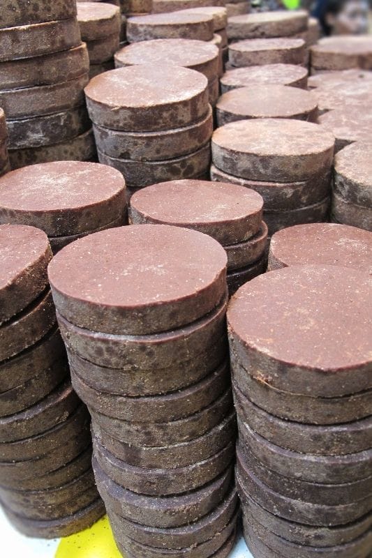 Chocolate blocks