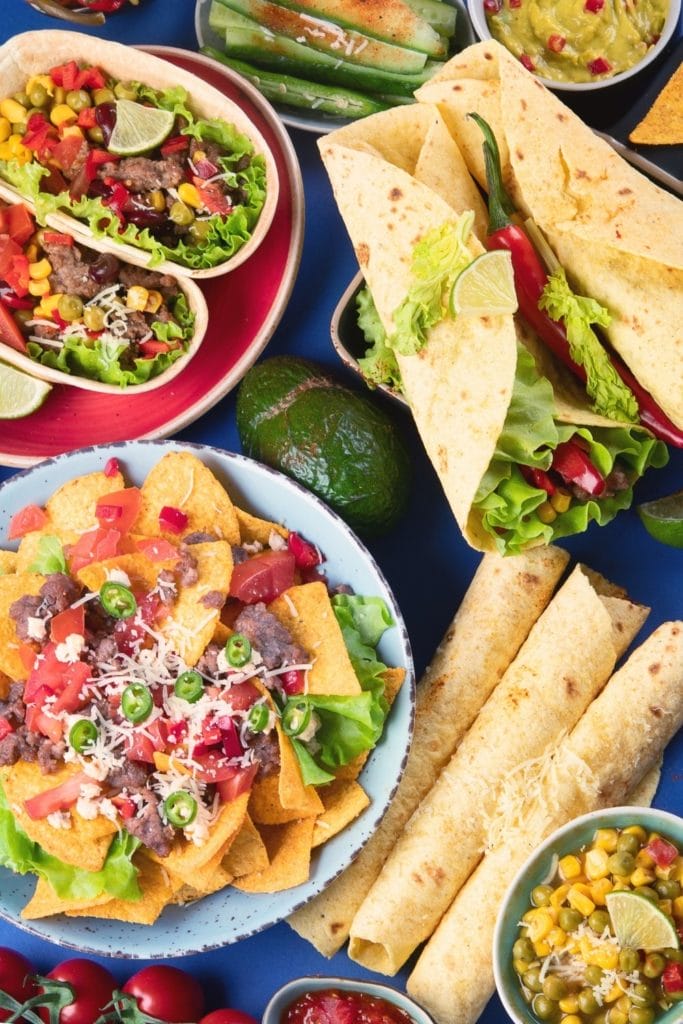 Mexican food mix