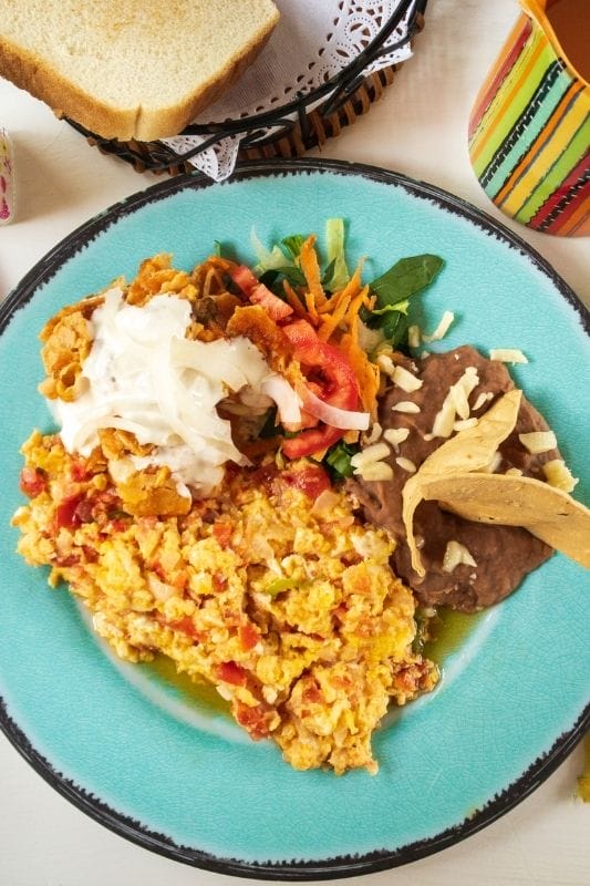 huevo a la mexicana