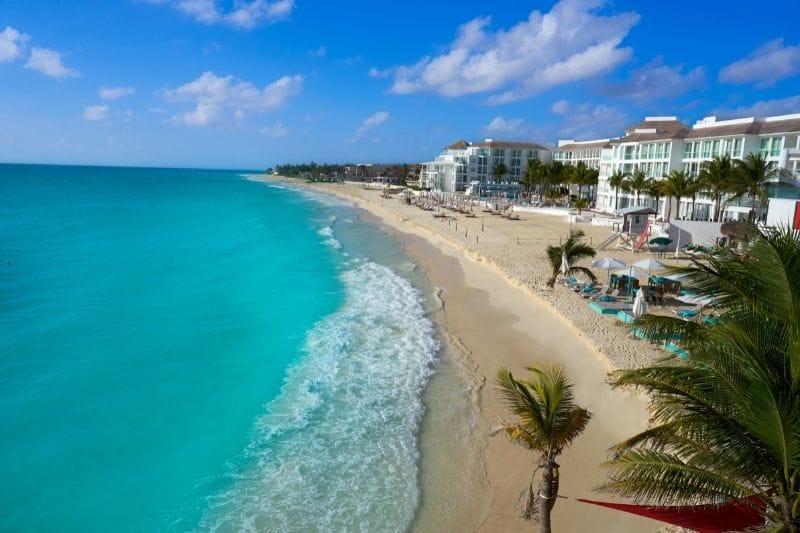 Playa del Carmen beach