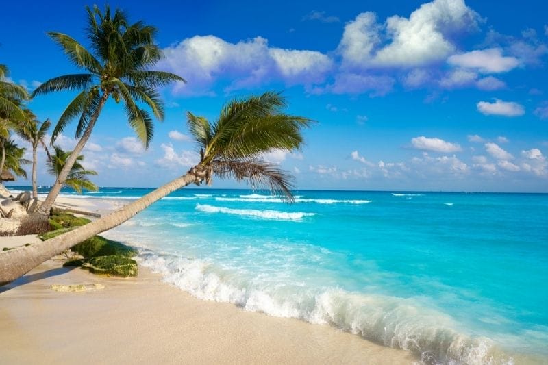 Playa del Carmen beach