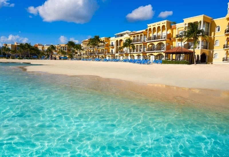 Playa del Carmen hotel area