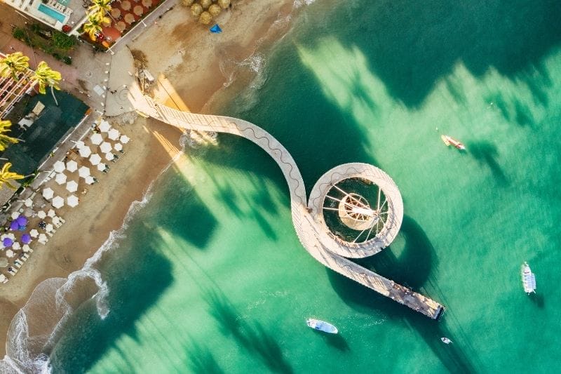 Puerto Vallarta Aerial view