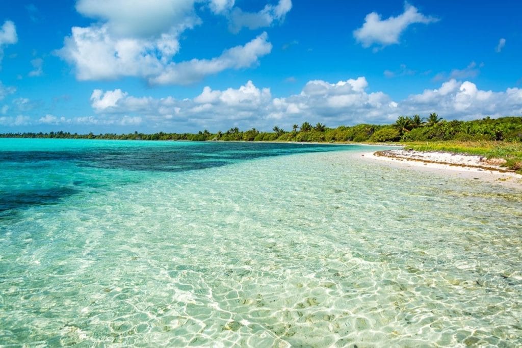 Siaan Ka'an beach 