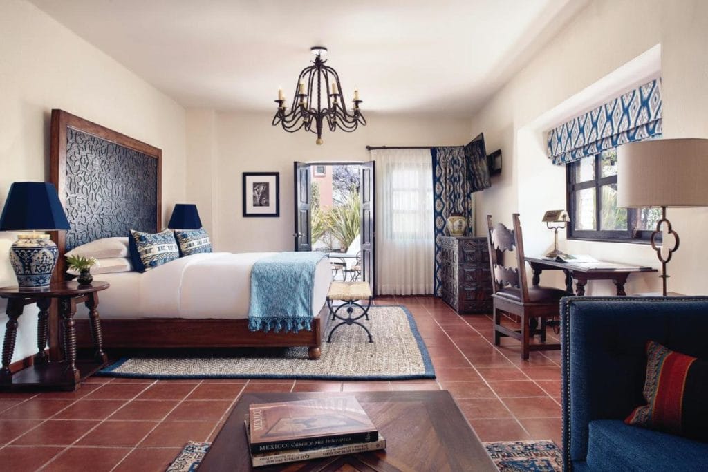 Belmond hotel in San Miguel de Allende room
