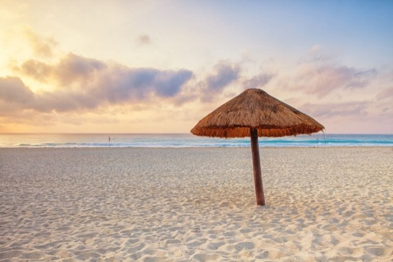 Cancun beach 