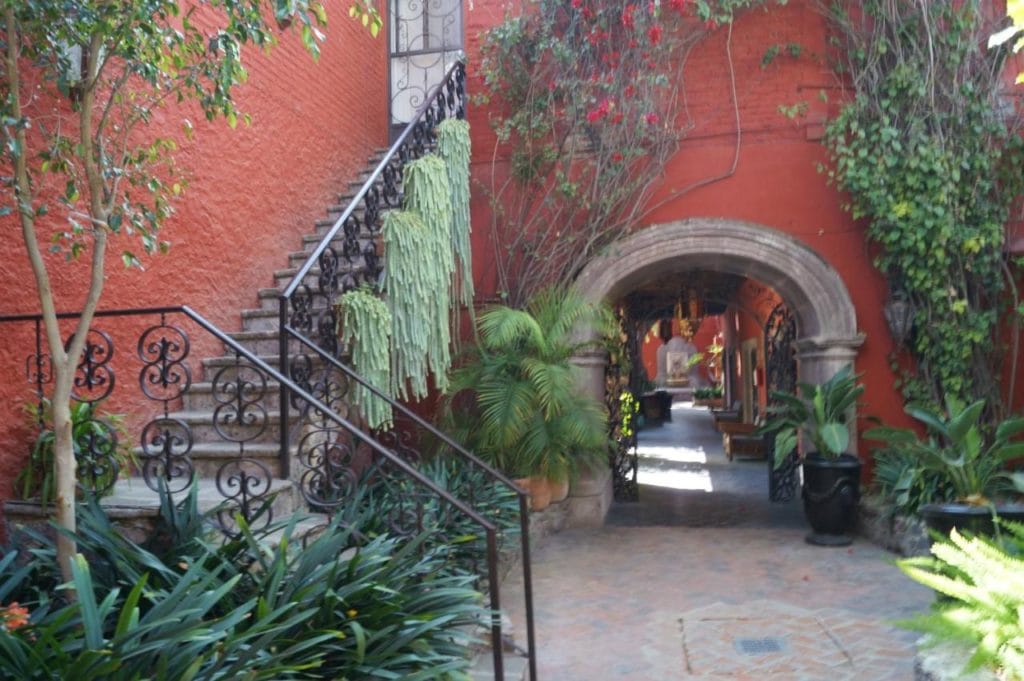 Casa Luna Hotel Boutique in San Miguel de Allende - entrance