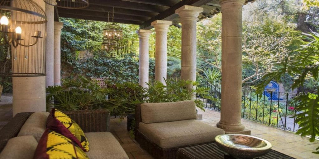 Hacienda el santuario patio