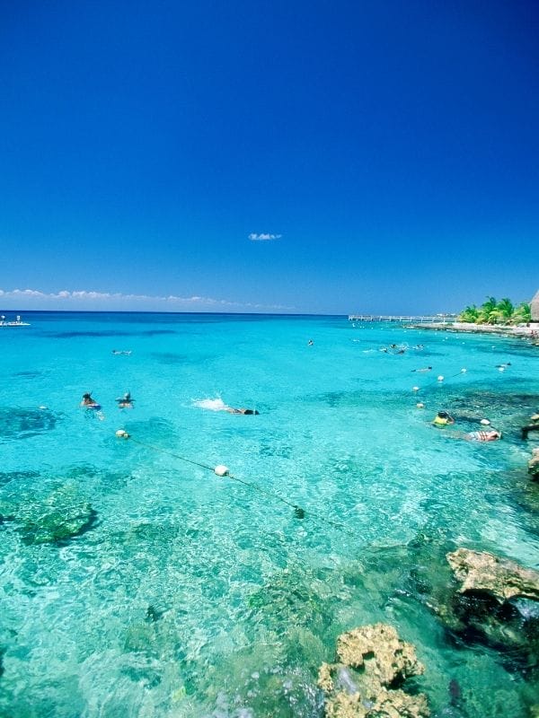 Cozumel view of the sea