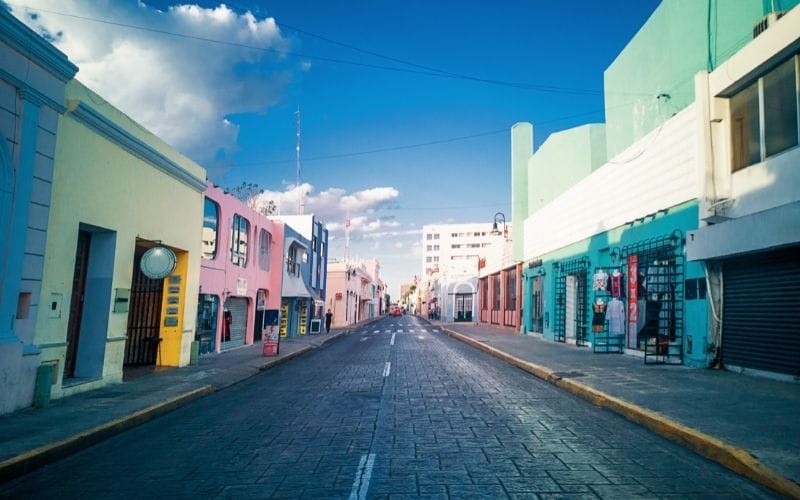 Oaxaca City Street
