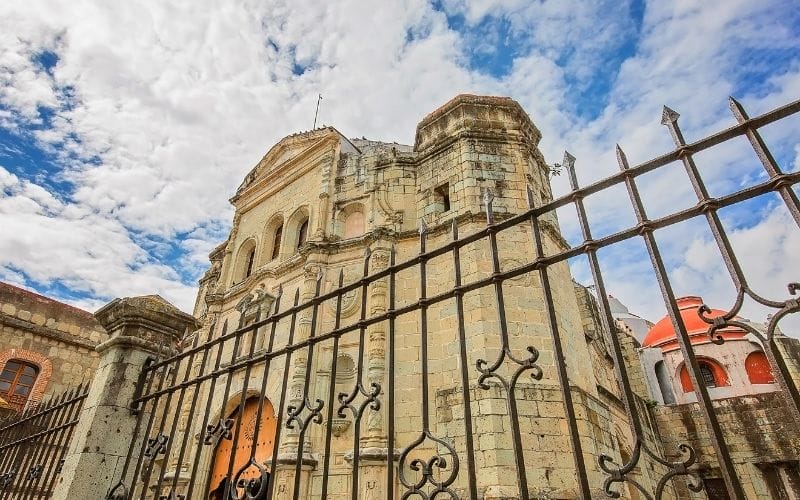 Oaxaca Zocalo church