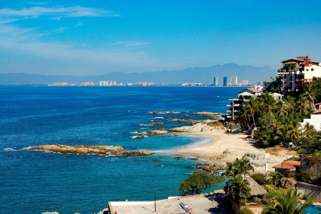 Puerto vallarta south coastline