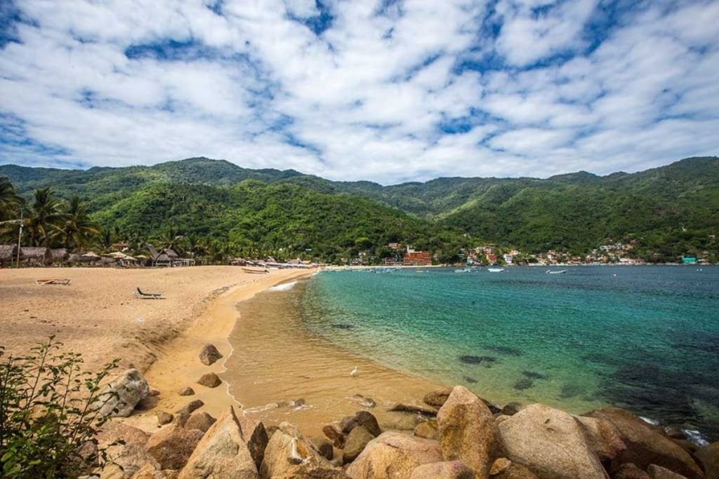 yelapa beach overview from one side