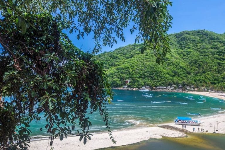 Yelapa beach overview