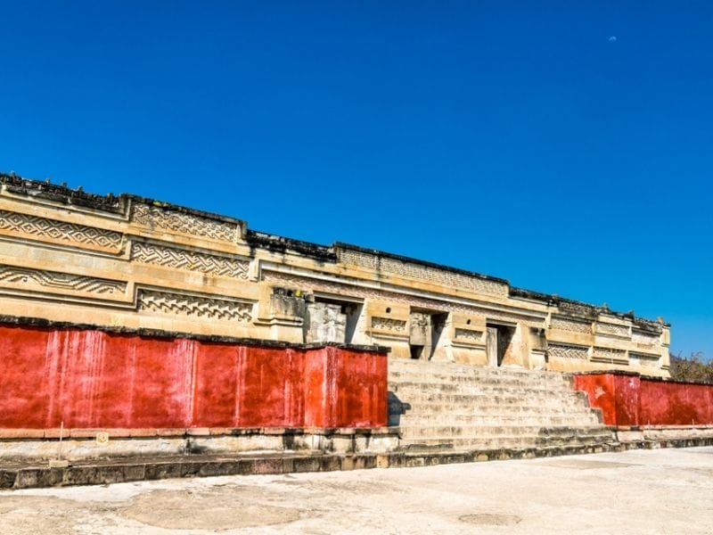 Zapotec Ruins Mitla Archaological Site