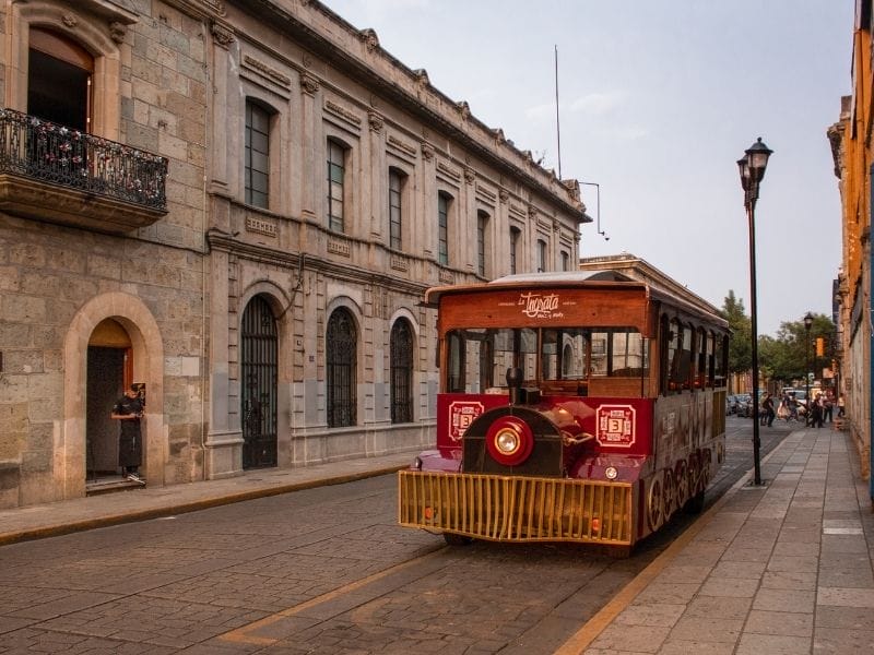 Oaxaca city tram