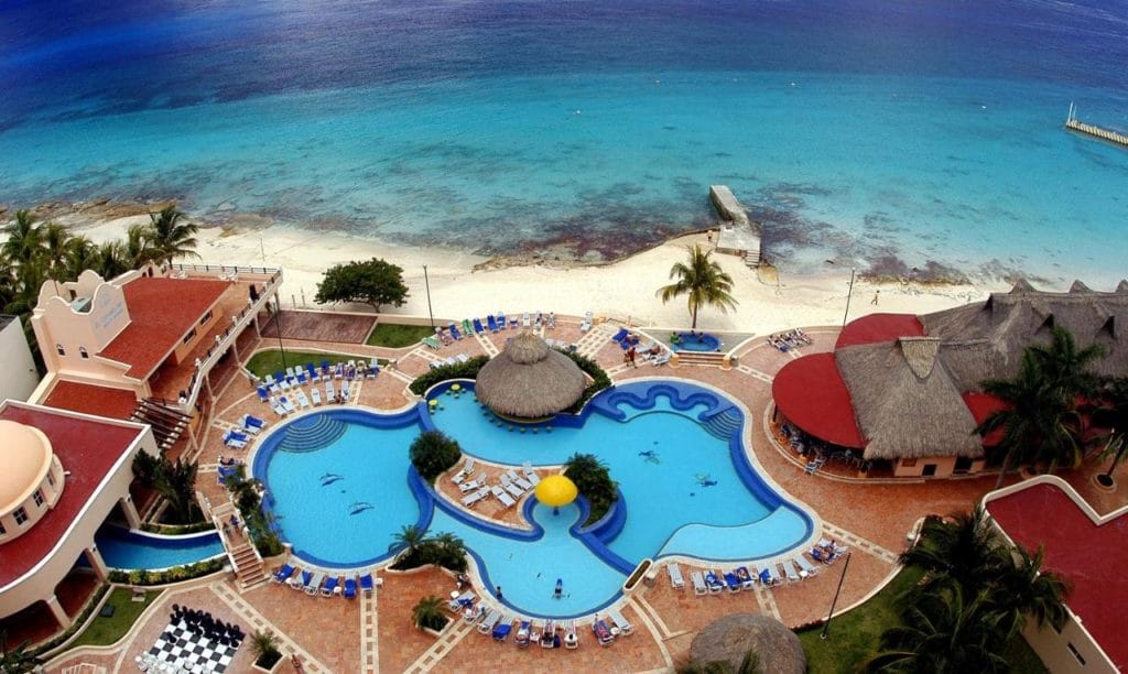 El Cozumeleño aerial view cozumel