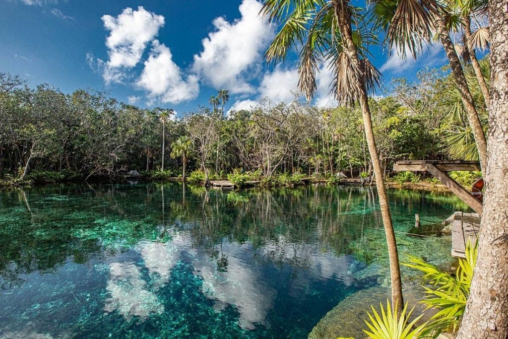 Cenote Corazon front side