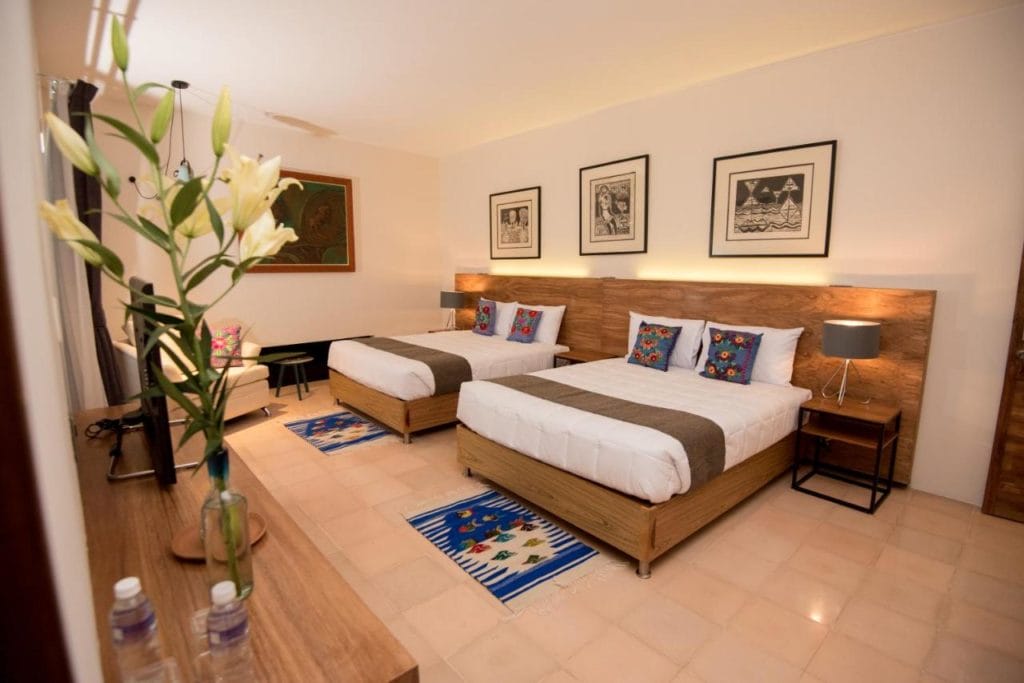 Nardazul Casa De Sueños Hotel Oaxaca bedroom