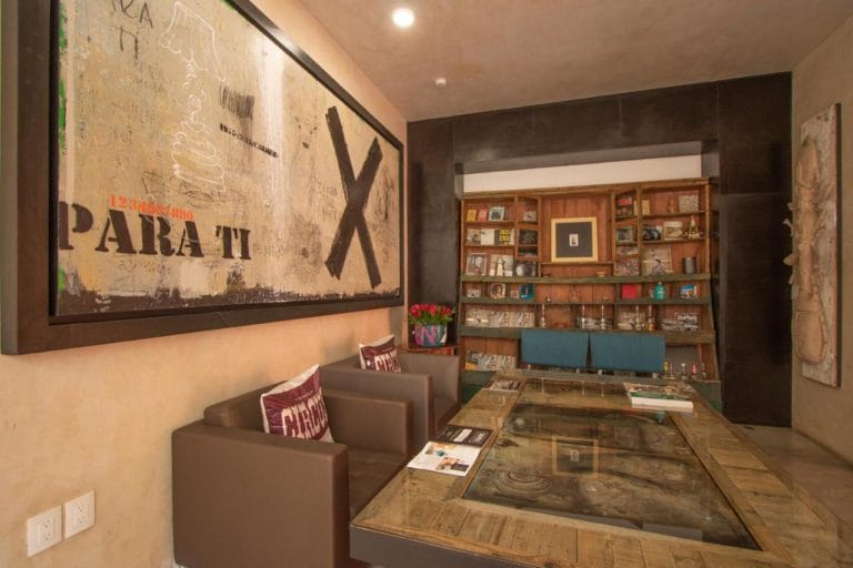 Carmen Casa Reforma - Library - where to stay in Oaxaca