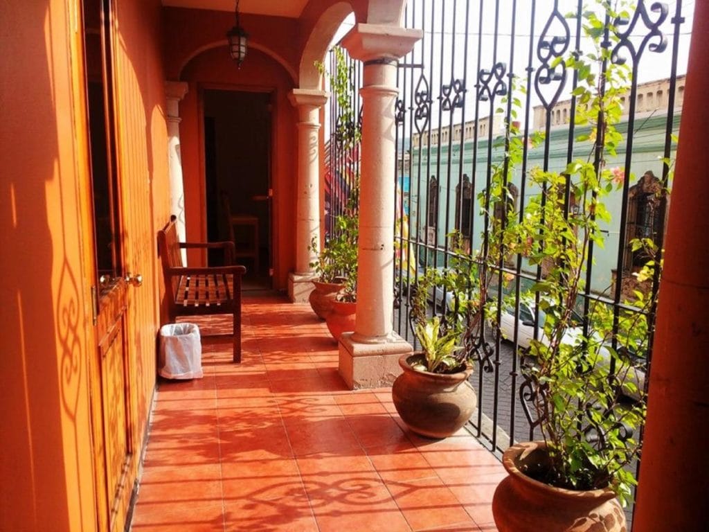 Hostal las americas balcony