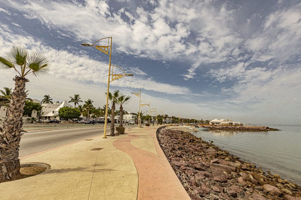 La Paz views from the Malecon