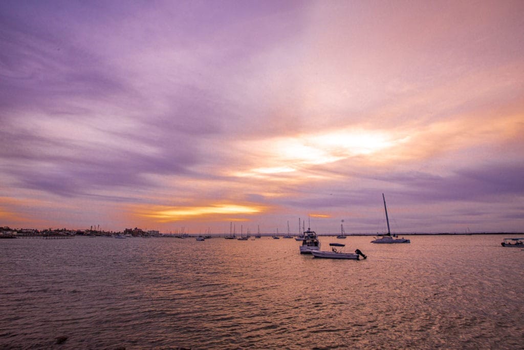 La Paz Sunset from the Malecon