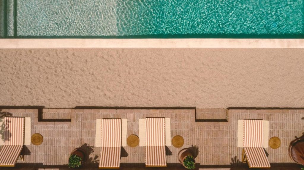 One of the Best Hotels in La Paz baja California Sur Mexico: Baja Club - pool 