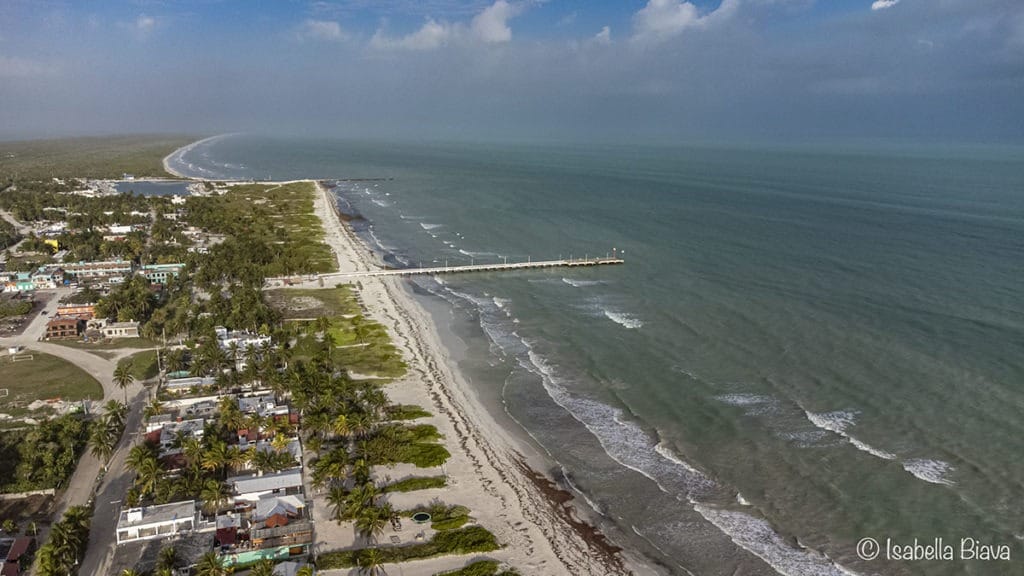 El cuyo aerial view