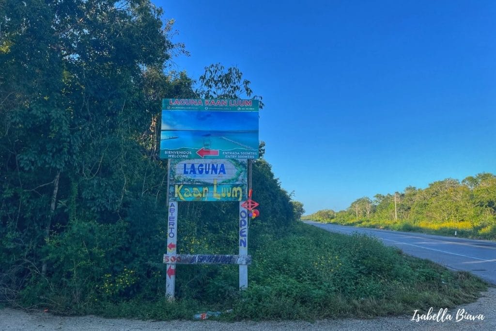 Kaan Luum road sign