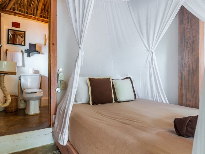 Luxury hotel room 