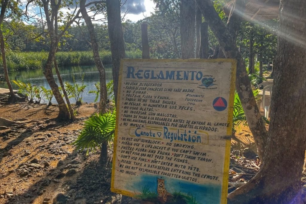 Cenote rules