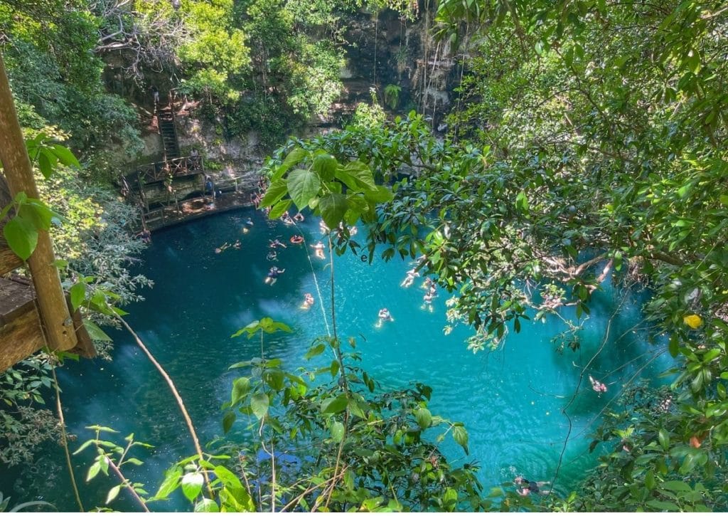 Cenote Yokdzonot - cenotes near chichen itza 