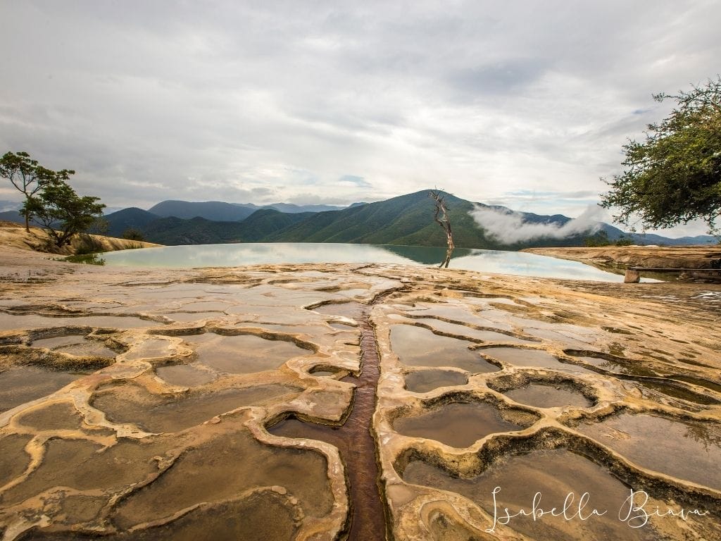 hierve el agua lake