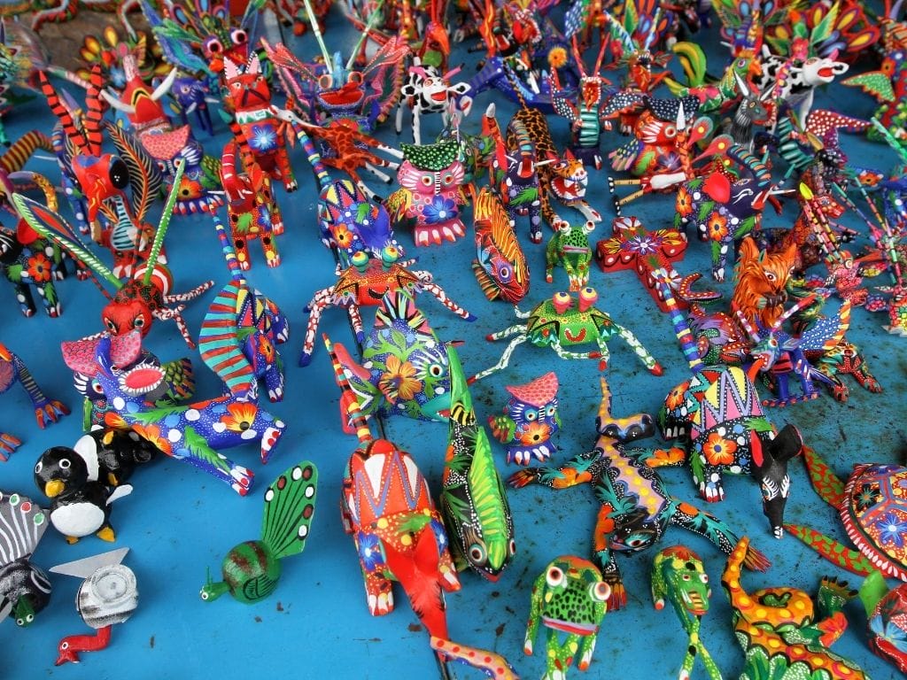 Alebrijes in oaxaca