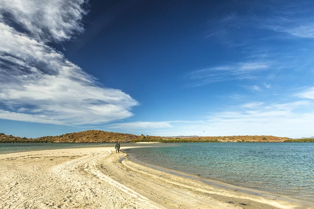Bay on the sea of cortez Loreto